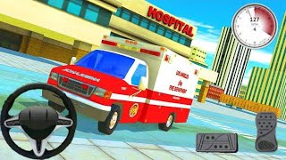 Ambulance Simulator Car Driving Doctor First Day as a Earamedic Best Android Gameplay FHD screenshot 2