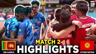 Full Highlights | Sri Lanka vs Kyrgyzstan | Match 2 | 2nd Engro Cava Volleyball Nations League 2024