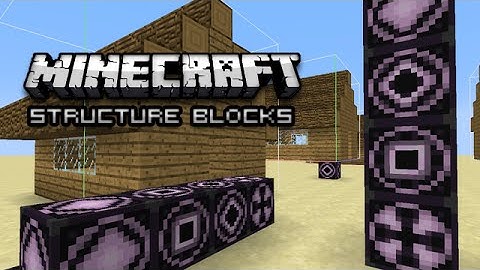 Minecraft: New Structure Blocks! (1.10 Snapshot 16w20)