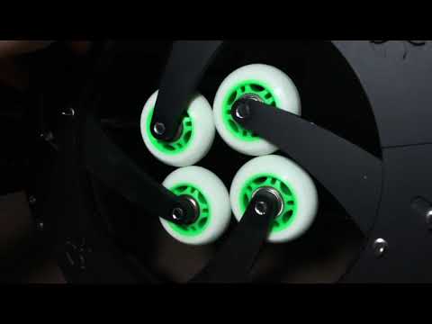 Introducing our custom wheels for the Iris Steady Rest.