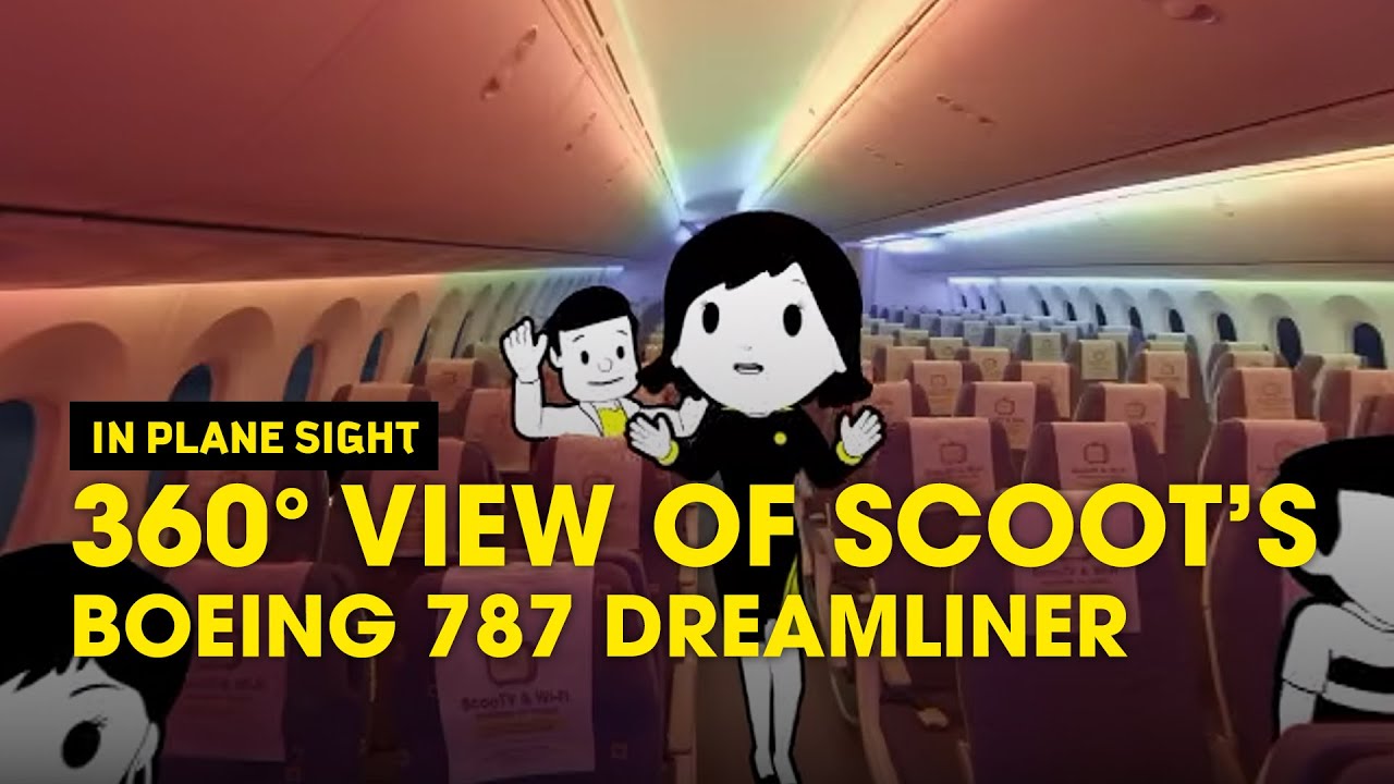 360 View Of Our Boeing 787 Dreamliner Scoot You