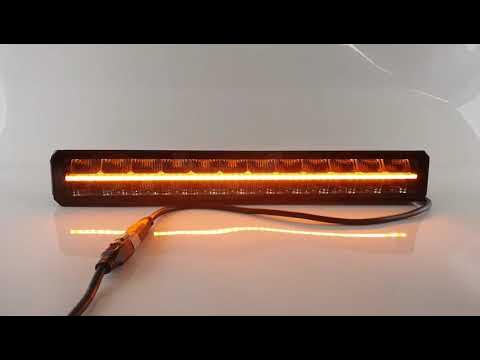 New- 48 Inch Emergency Light Bar, TIR Optics - Black Oak LED