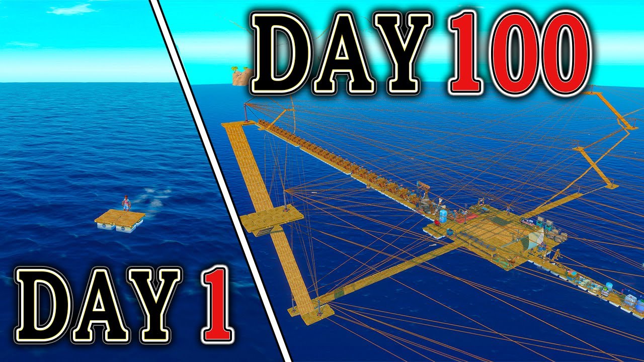 いかだをめちゃくちゃ活用すれば どんなところでも生き残れるはず 【Raft】