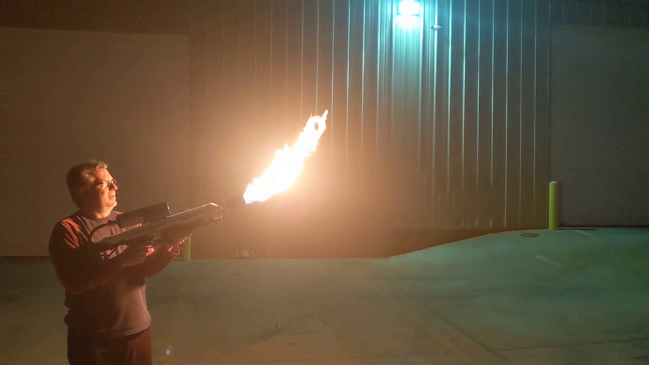 Boring Company (Not a) Flamethrower Test