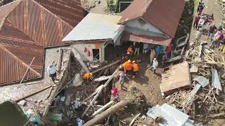 Las inundaciones dejan decenas de muertos en Indonesia | AFP