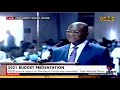 2021 Budget Presentation: Osei Kyei-Mensah-Bonsu presents budget statement to Parliament (12-3-21)