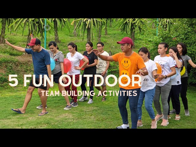 FUN OUTDOOR TEAM BUILDING ACTIVITIES | Youth Group Outdoor Party Games class=