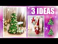 Tres manualidades Fáciles y Divertidas para Navidad 🎄😄🎄