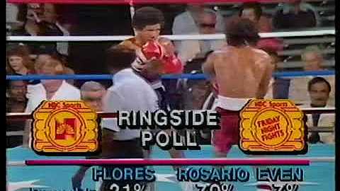 Edwin Rosario vs Javier Flores 8 22 1980