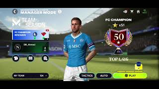 How to reach 50 star in manager mode, easily ￼🤯! | 433 attacke 🔥! | 50 Stars 🌟 easily!!￼