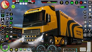 Euro Truck Cargo Driving Simulator Truck Games - Android Gameplay screenshot 3