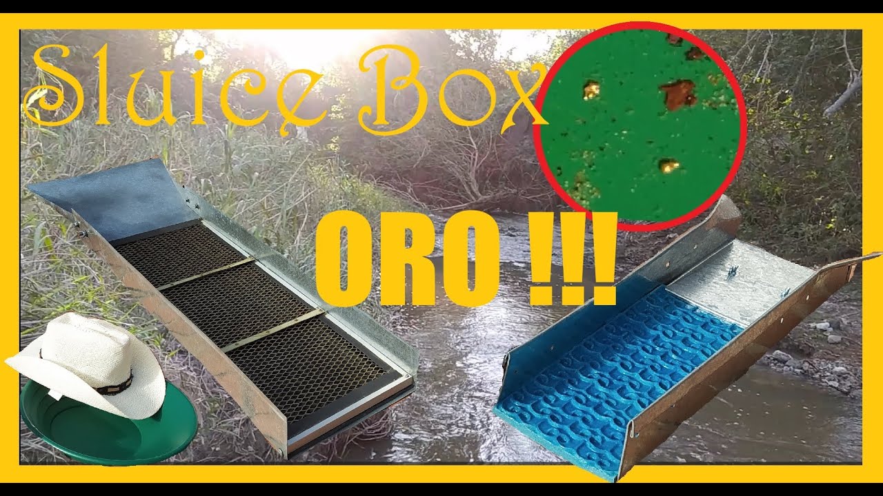 EXTRACCIÓN DE ORO ARTESANAL EN EL RÍO CON SLUICES BOX - FIEBRE DEL ORO ...