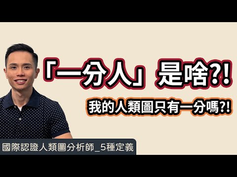 人類圖｜5種定義｜一支影片搞懂「一分人」！不藏私解圖秘訣大公開！#人類圖 #人類圖定義 #一分人