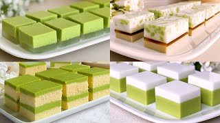 4 Pandan Agar-agar Recipes | 4款香兰燕菜糕食谱