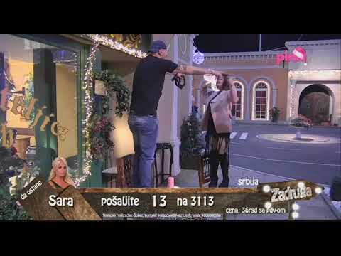 Zadruga - Trenutak kada je Janjuš pao sa stola - 28.12.2017.