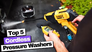 Best Cordless Pressure Washer Battery Powered 2023