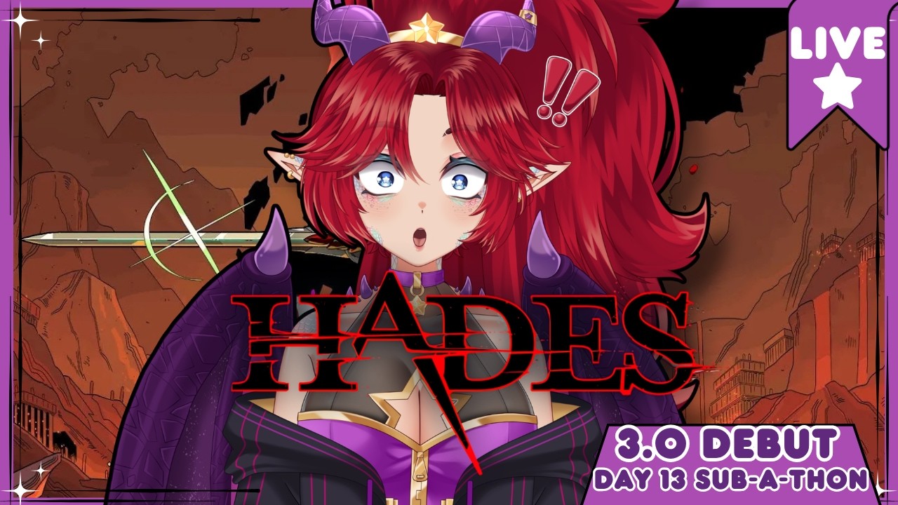 ⭐3.0 DEBUT SUB-A-THON: Day 13 ~ It's Hades Time! Will we finish it today?⭐