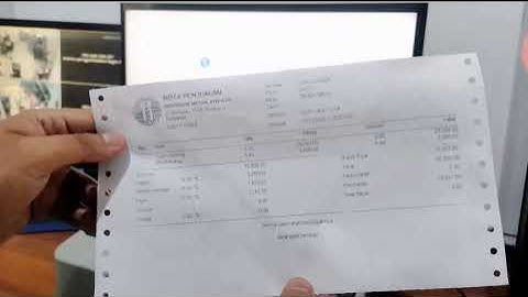 Cara Cetak Faktur Program Resto 3.0 Menggunakan Printer LX-310