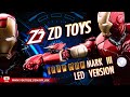 รีวิว ZD TOYS IRONMAN MK3 เปิดไฟได้ [ LED VER. ]