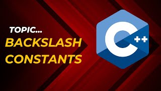 backslash constant in C++