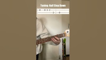 Thumbnail of Gorillaz, Feel Good Inc- Bass Tutorial #tutorial #bass #shorts #gorillaz #youtube #lesson #practice