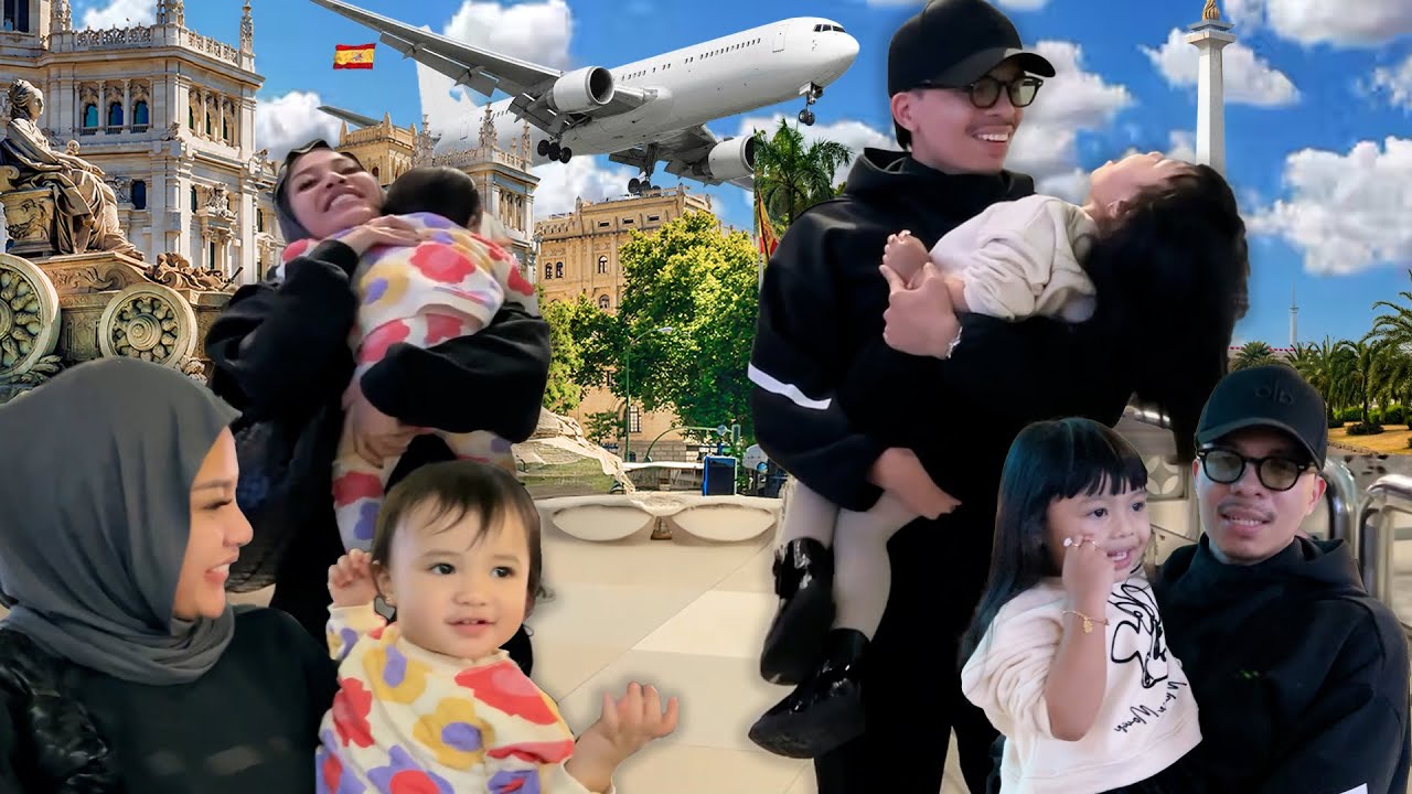 AMEENA JEMPUT ATTA AUREL HONEYMOON, KANGEN BANGET!! 