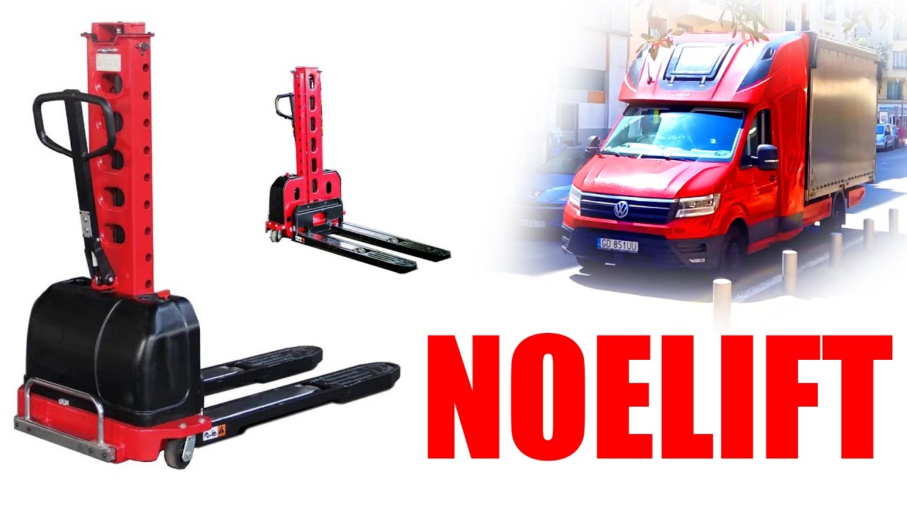 NOELIFT Wózek widłowy samozaładowczy Manual forklift YouTube