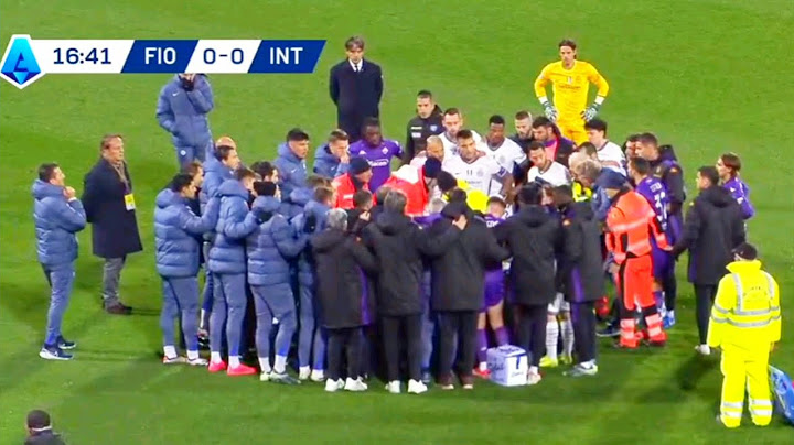 EDOARDO BOVE si accascia al suolo in FIORENTINA INTER | Edoardo Bove collapses to the Pitch