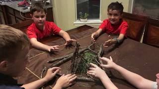 Our Webelos Firebuilding Skit