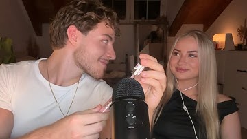 ASMR my friend tries ASMR for the first time @filippojoh