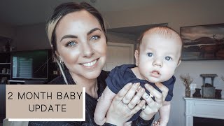 2 Month Baby Update 👶🏻 ✨ Milestones?