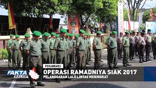 Pelanggaran Lalu Lintas Mengalami Peningkatan Selama Operasi Ramadniya Siak 2017