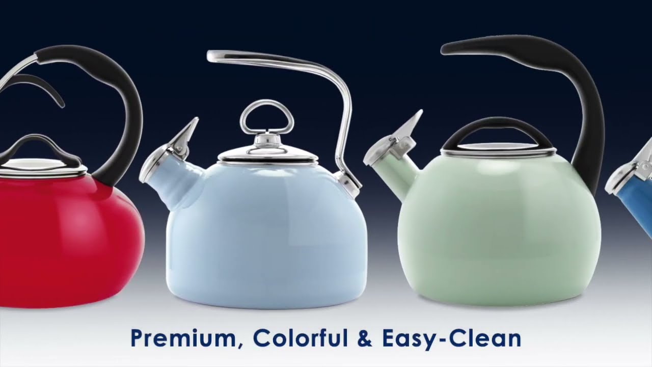 Enamel-on-Steel Classic Loop Teakettle (1.8 Qt.) – Chantal