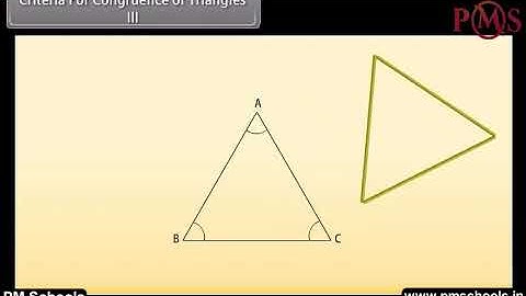 NCERT|CBSE Class-9-Maths|Triangles|Animation in English|easy and Fun
