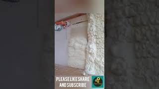 Insulation Foam spray #shorts #foamspray #insulationfoam