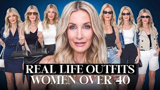 What I Actually Wear In Real Life Over 40: Sharing 15 Chic Summer Outfits