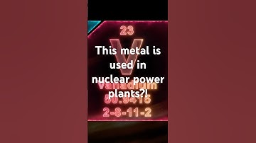 Vanadium - The super strong metal we didn