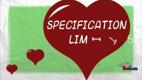 Difference between control limits and specification limits