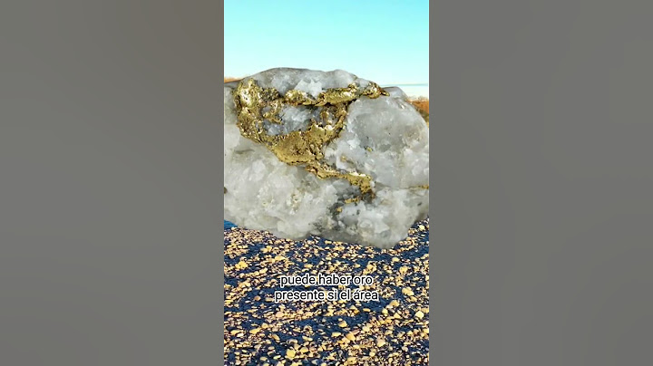 ¿Cómo leer el paisaje rocoso para encontrar oro?
