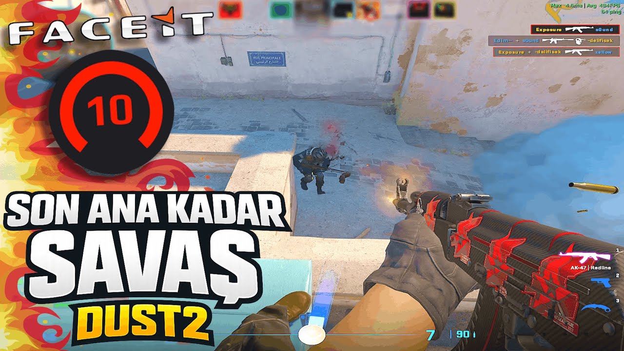 Romanyalılara Karşı Son Ana Kadar Savaş | Milli Mapimiz Dust2’te Nefes Kesen Maç | Faceit Gameplay