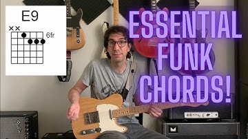 Two ESSENTIAL Chords to Play FUNK Guitar - Funk Guitar Lesson
