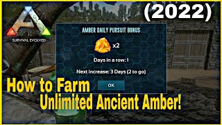 Ancient Amber Glitch in Single Player Mode (2022) | Ark Mobile