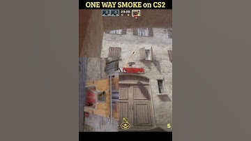 ONE WAY SMOKE on CS2 Inferno #shorts #csgo