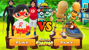 Tag with Ryan vs Subway Surfers World Tour Monaco 2022 - Dummy New Character Unlocked All Boards
