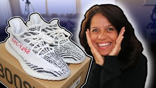 Giving my MOM YEEZYS for Mother's Day!