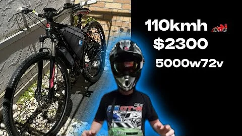I bought a 5000w E-Bike