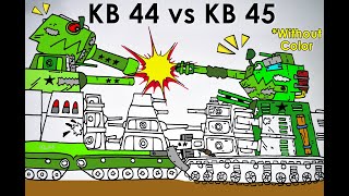 Cara Menggambar Tank KB 44 VS KB 45 - [Gerand Tank]