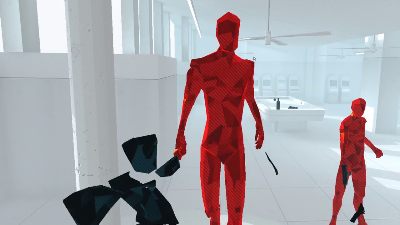 ALPHA PLAYS: SUPERHOT VR - Whole game in 10 minutes (