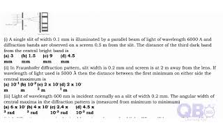 CBSE 12th Physics Wave Optics Chapter Case Study Question with Answers