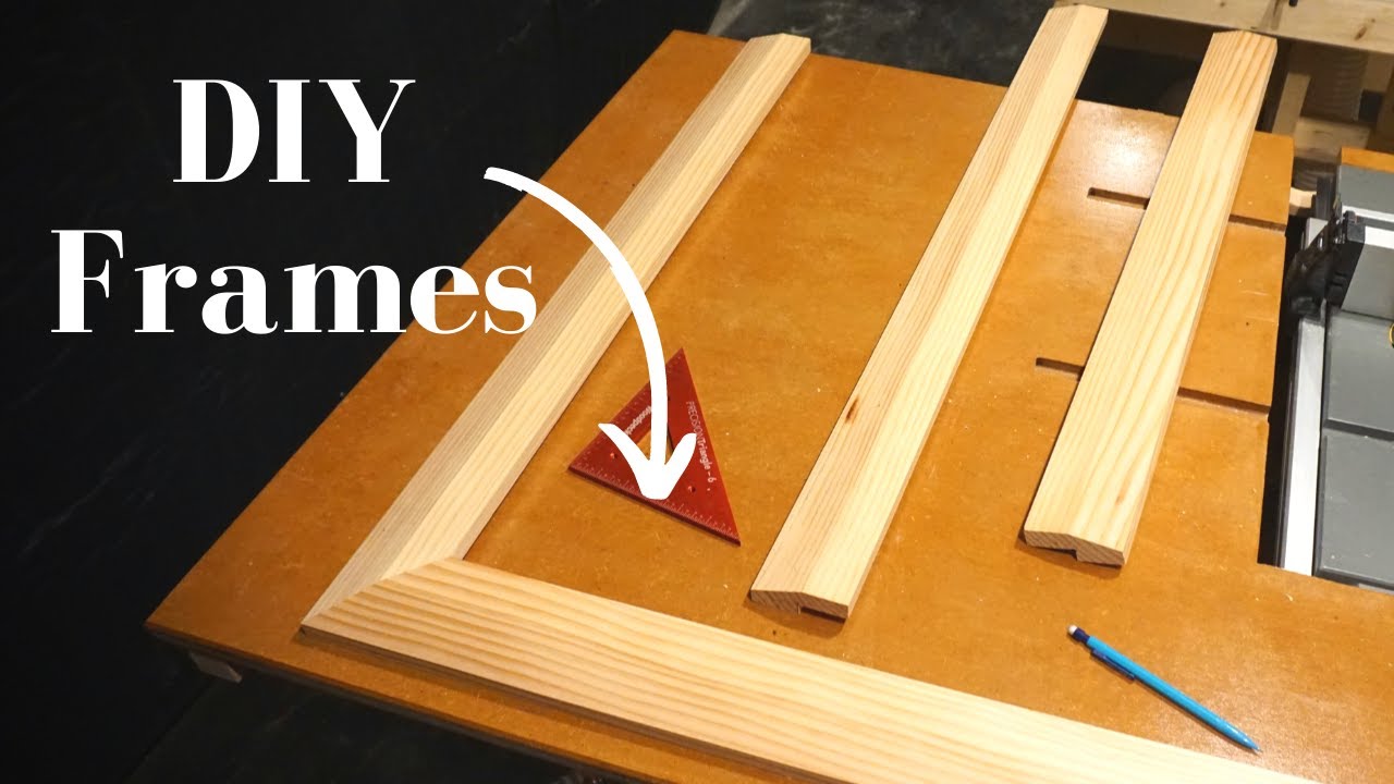 How to Make Picture Frames - Woodworking Tips and Tricks - YouTube